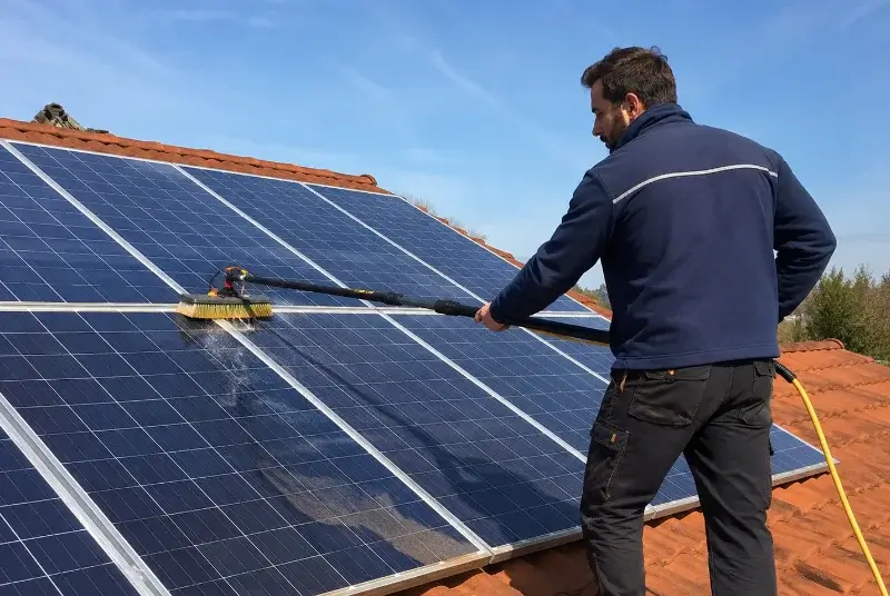 Nettoyage et entretien de panneaux solaires à Pugnac