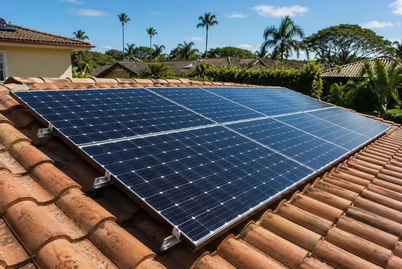Installation de panneaux solaires à Pugnac